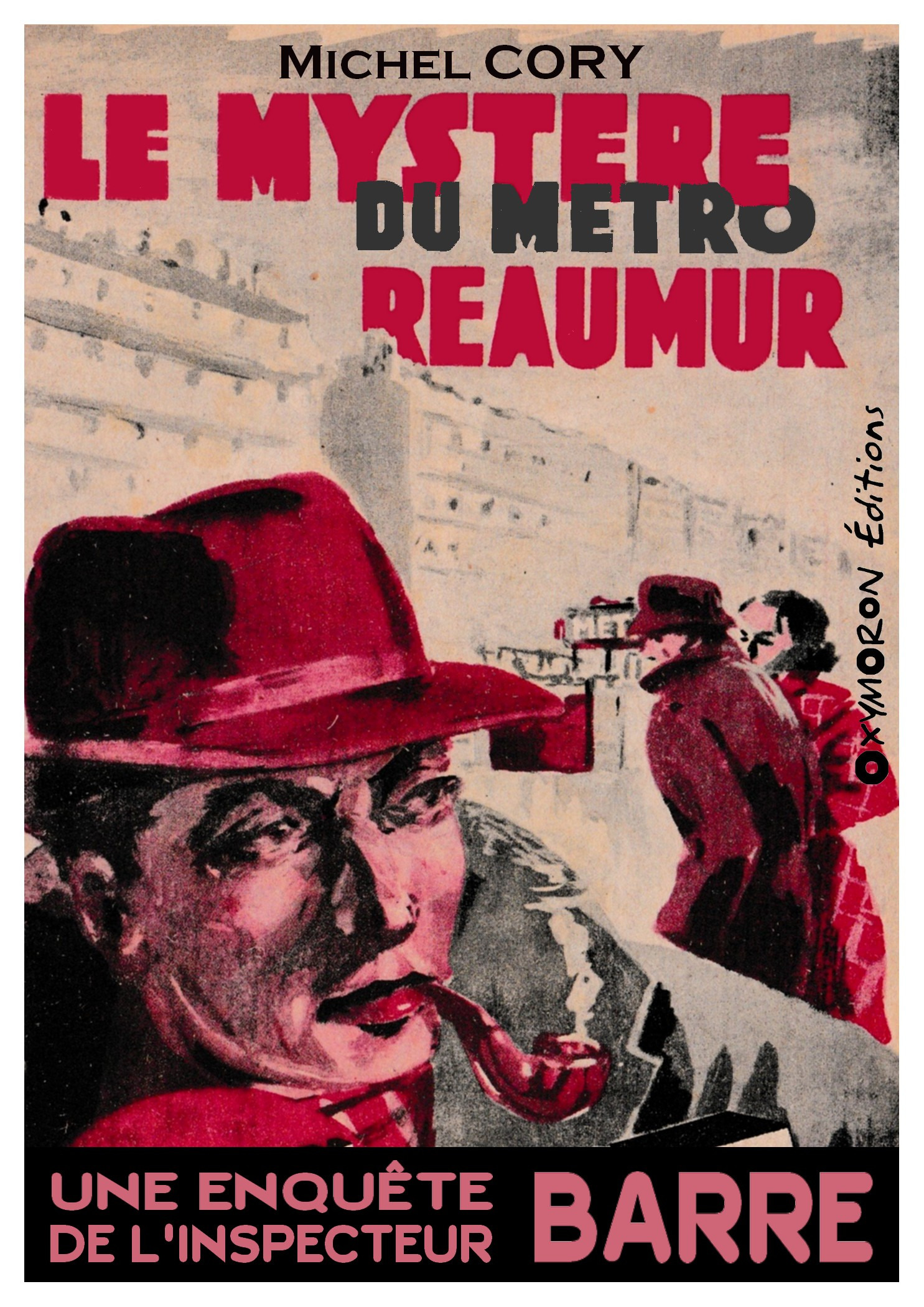 Couverture ebook de Le mystère du métro Réaumur, de Michel Cory