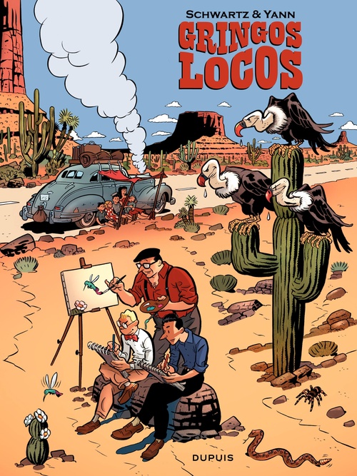 ebook cover of Gringos Locos, by Olivier Schwartz, Yann