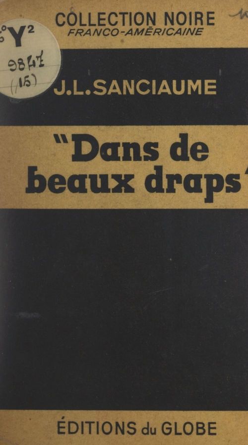 ebook cover of Dans de beaux draps..., by Joseph-Louis Sanciaume