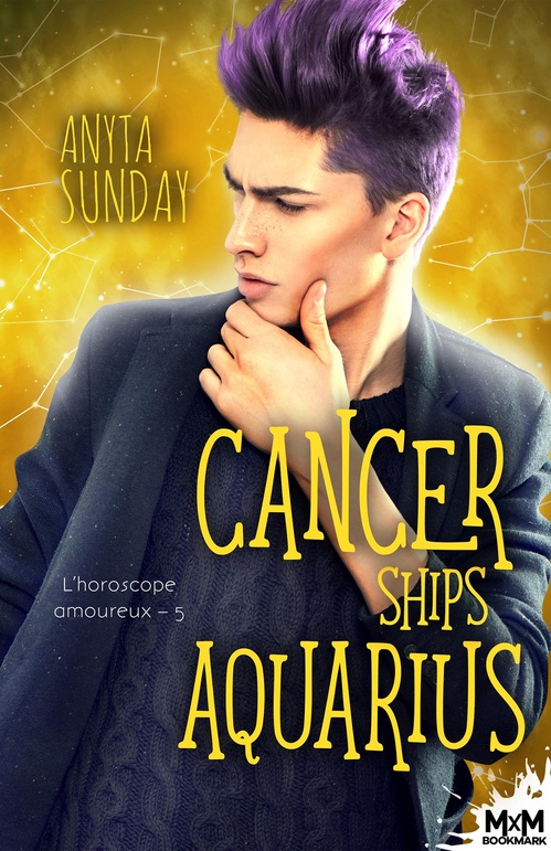 Couverture ebook de Cancer Ships Aquarius, de Anyta Sunday