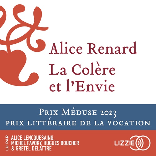audiobook cover of La Colère et l'Envie, by Alice Renard