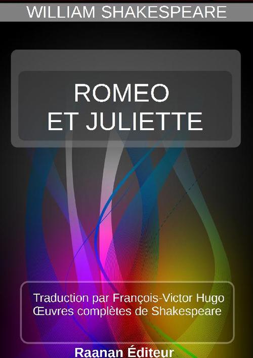 Couverture ebook de ROMÉO ET JULIETTE, de William Shakespeare