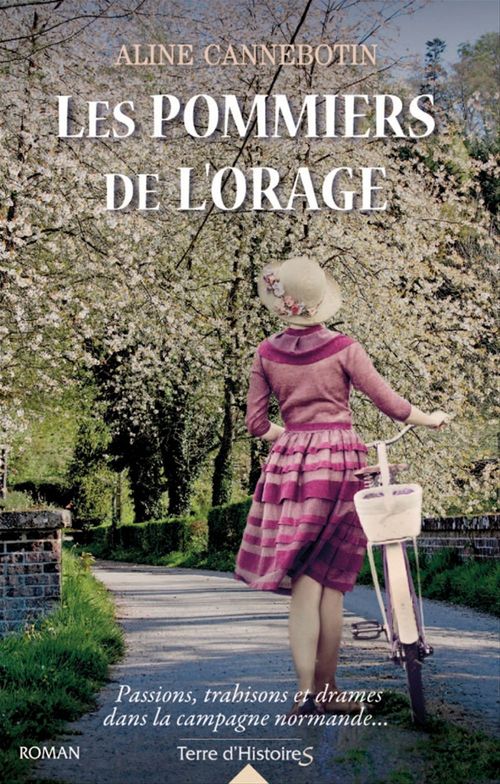 Couverture ebook de Les pommiers de l'orage, de Aline Cannebotin