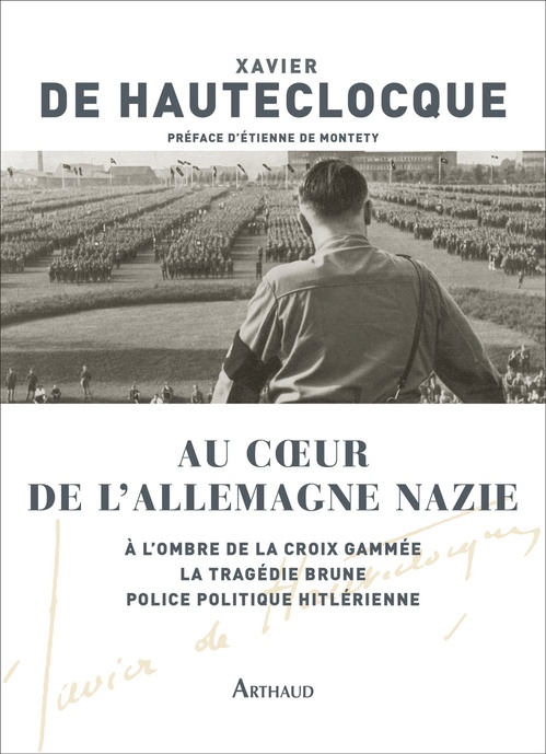 Couverture ebook de Au coeur de l'Allemagne nazie, de Xavier de Hauteclocque