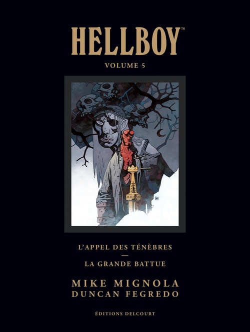 ebook cover of Hellboy Deluxe T05, by Mike Mignola