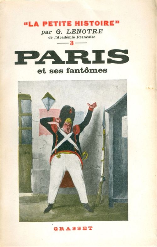 ebook cover of Paris et ses fantômes, by G. Lenôtre