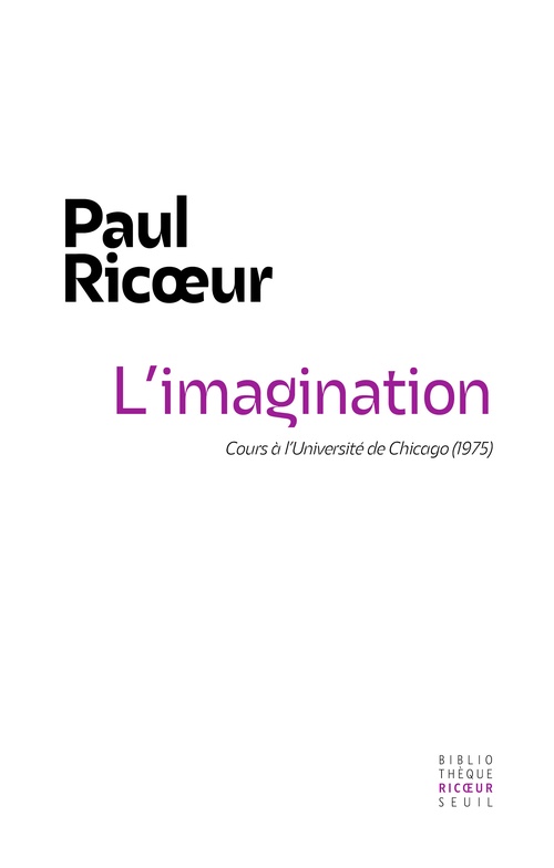 ebook cover of L'Imagination, by Paul Ricoeur