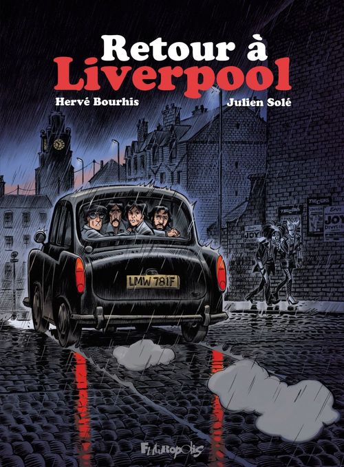 ebook cover of Retour à Liverpool, by Hervé Bourhis, Julien Solé