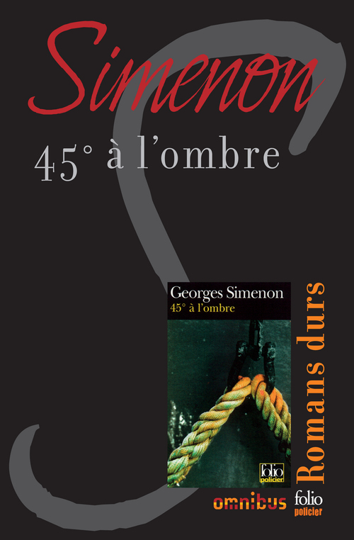 Couverture ebook de 45° à l'ombre, de Georges Simenon