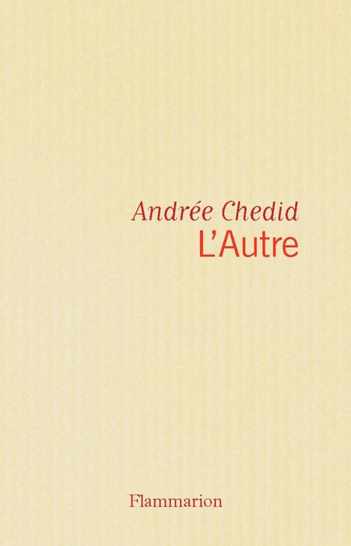 Couverture ebook de L'autre, de Andrée Chédid