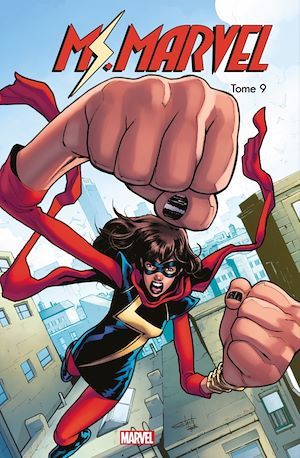 ebook cover of Ms. Marvel T09, by G. Willow Wilson, Nico Leon