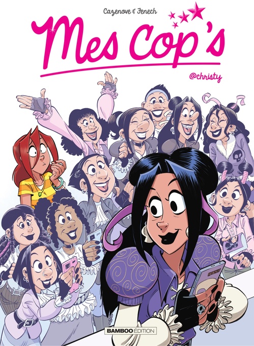 Couverture ebook de Mes Cop's - Tome 15 - @Christy, de Christophe Cazenove
