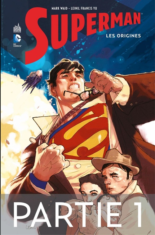Couverture ebook de Superman - Les origines - Partie 1, de Mark Waid