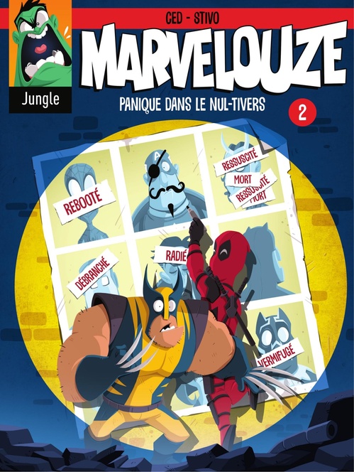 ebook cover of Marvelouze - Tome 2 - Panique dans le nul-tivers, by Ced