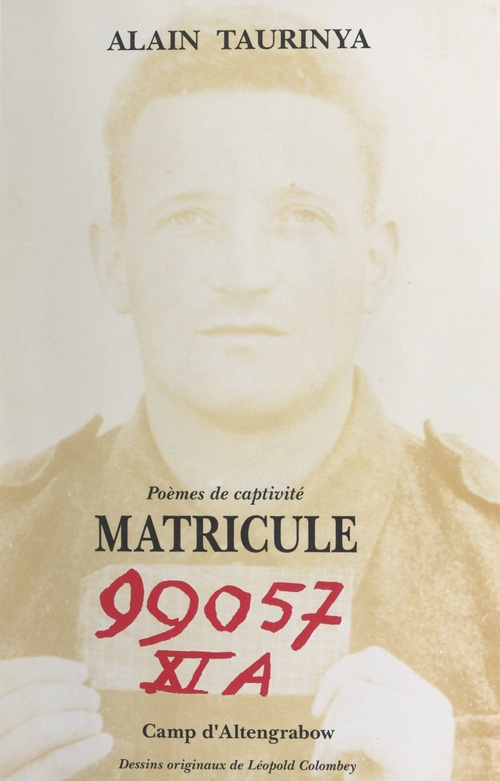ebook cover of Matricule 99057, by Alain Taurinya