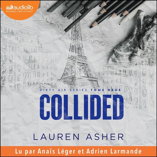 audiobook cover of Collided, by Lauren Asher