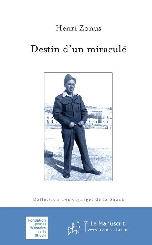 ebook cover of Destin d'un miraculé, by Henri Zonus