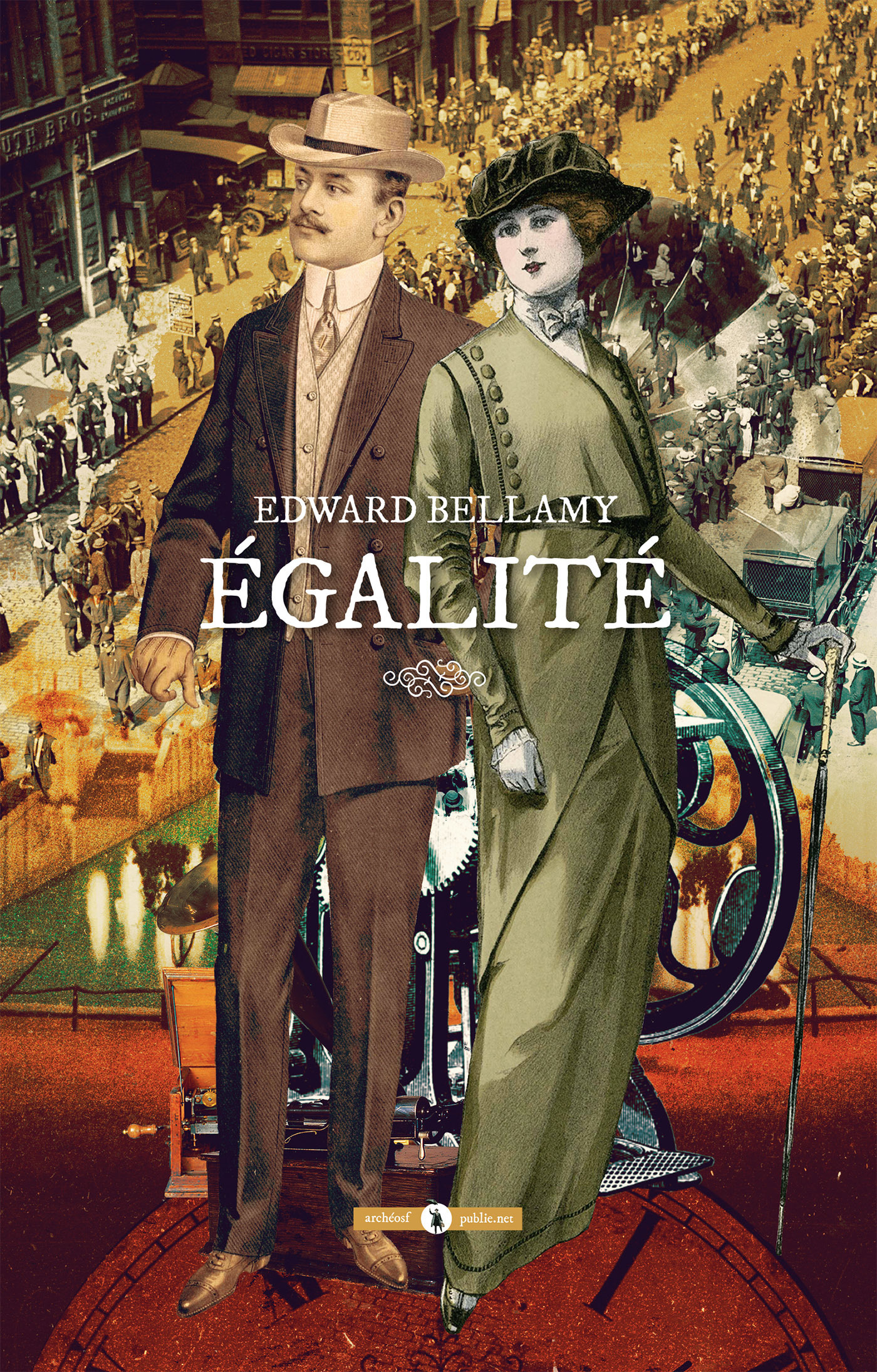 ebook cover of Égalité, by Edward Bellamy