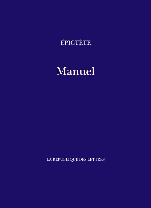 Couverture ebook de Manuel d'Épictète, de Epictète