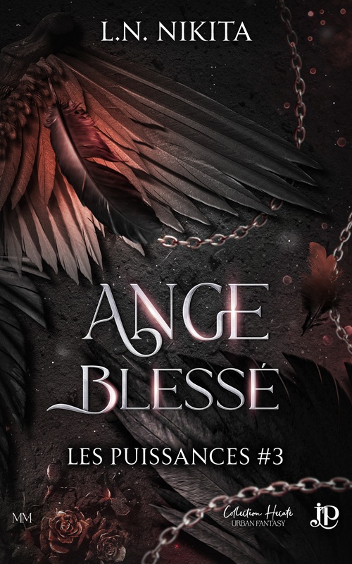 ebook cover of Ange blessé, by L.N. Nikita