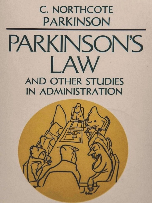 Couverture ebook de Parkinson's Law, de C. Northcote Parkinson