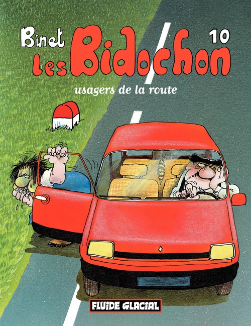 ebook cover of Les Bidochon (Tome 10) - Usagers de la route, by Christian Binet