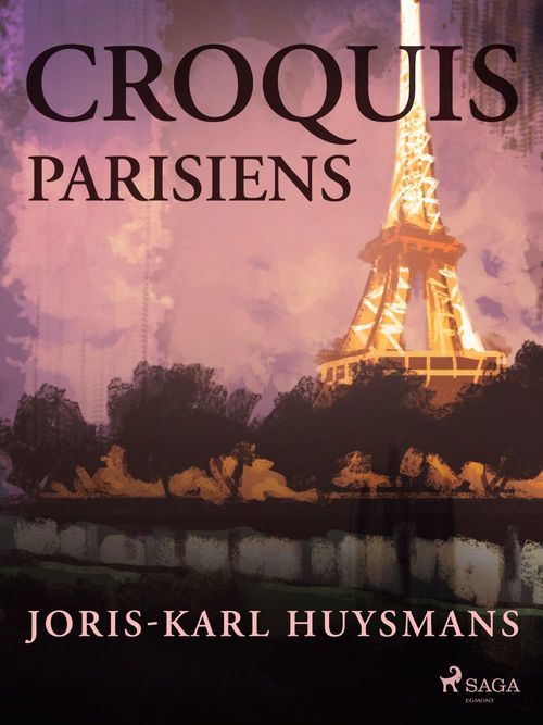ebook cover of Croquis Parisiens, by Joris-Karl Huysmans