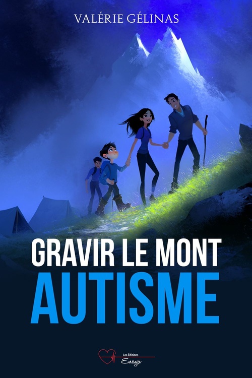 ebook cover of Gravir le Mont Autisme, by Valerie Gelinas