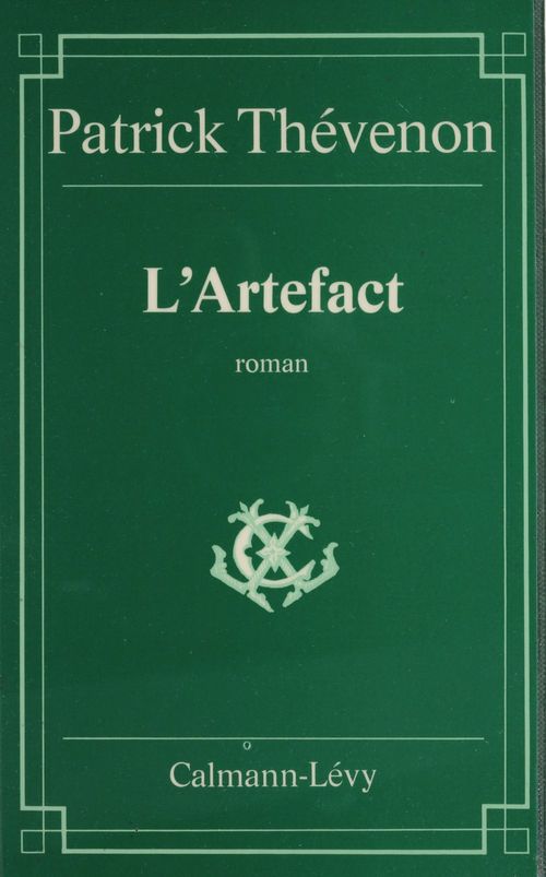Couverture ebook de L'Artefact, de Patrick Thevenon