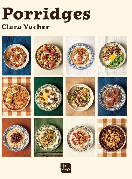 ebook cover of Porridges, by Clara Vucher