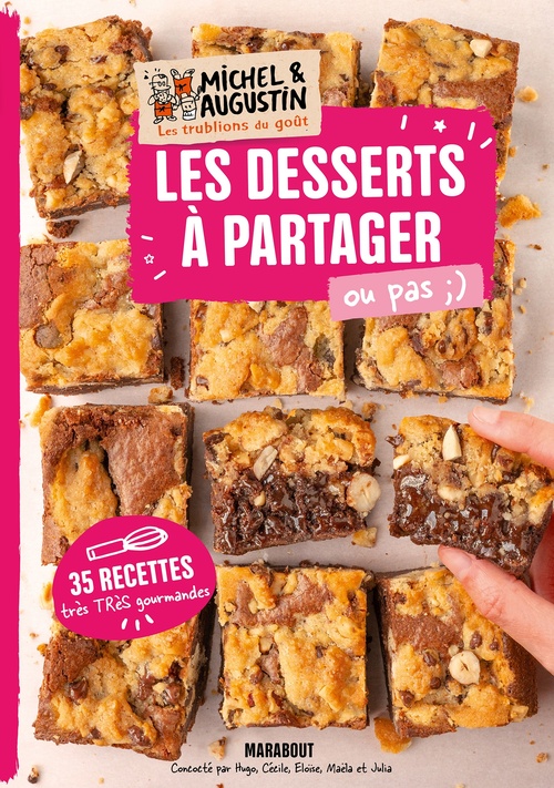 ebook cover of Les desserts à partager ou pas, by Michel & Augustin