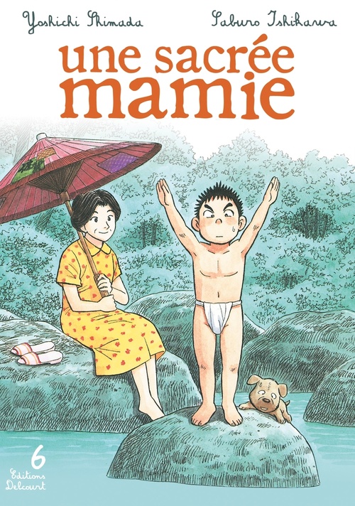 Couverture ebook de Une sacrée mamie T06, de Yoshichi Shimada, Saburô Ishikawa