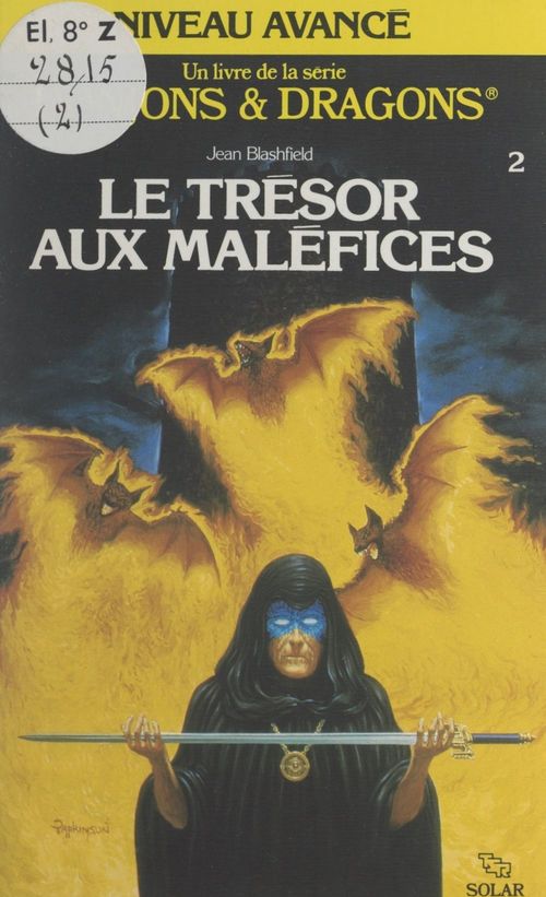 ebook cover of Le trésor aux maléfices, by Jean Blashfield