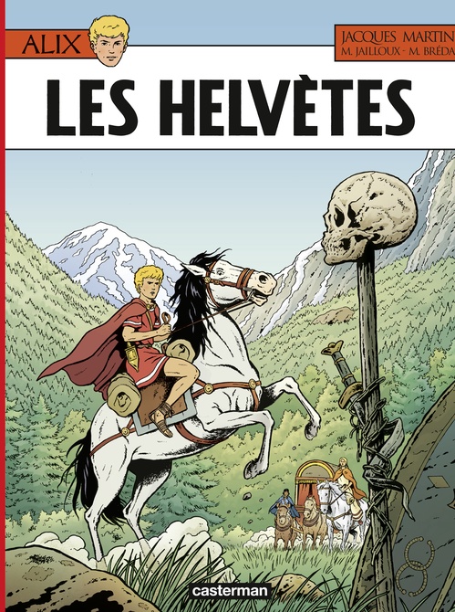 Couverture ebook de Alix (Tome 38) - Les Helvètes, de Jacques Martin