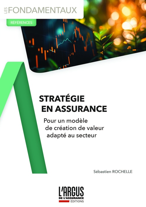 Couverture ebook de Stratégie en assurance , de Sébastien Rochelle