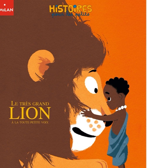 ebook cover of Le très grand lion avec une toute petite voix, by Valérie Cros