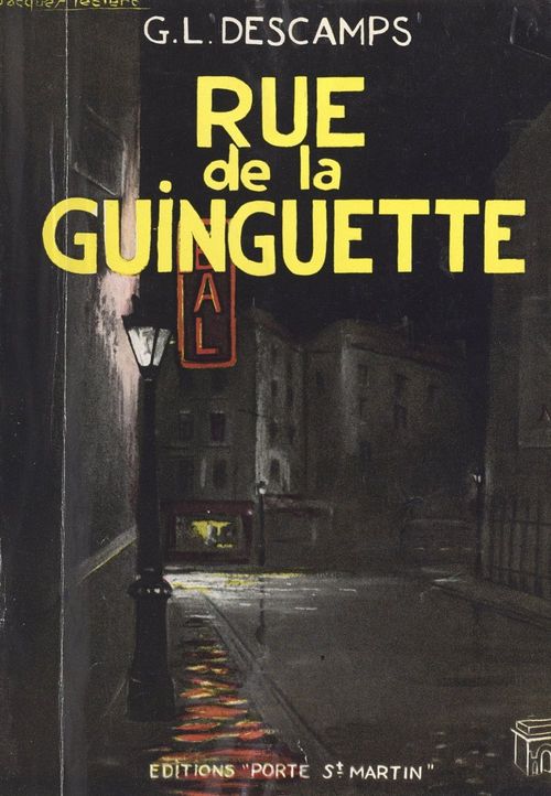 Couverture ebook de Rue de la Guinguette, de Georges-Leon Descamps