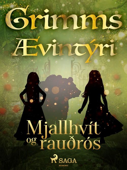 Couverture ebook de Mjallhvít og rauðrós, de GrimmsbræðUr