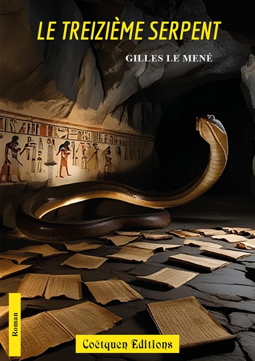 Couverture ebook de Le treizième serpent, de Gilles le Mené