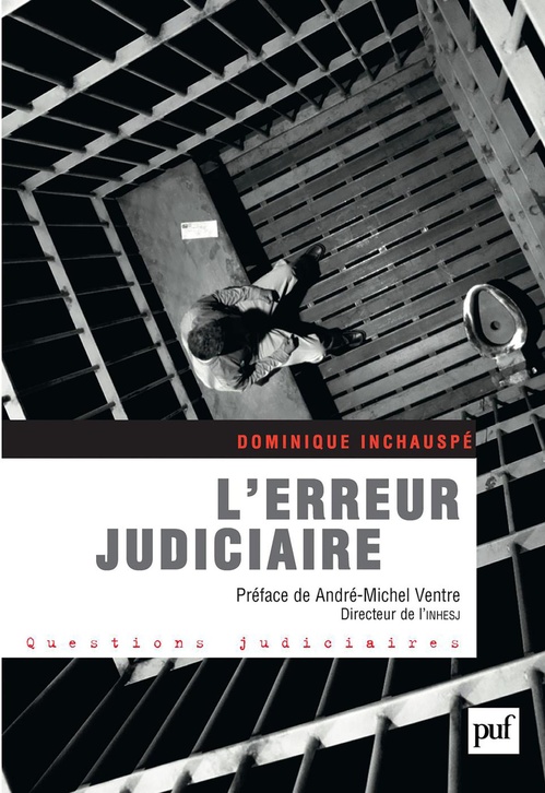 ebook cover of L'erreur judiciaire, by Dominique Inchauspé