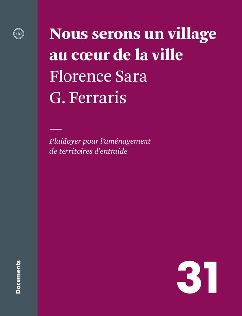 ebook cover of Nous serons un village au coeur de la ville, by Ferraris Florence Sa