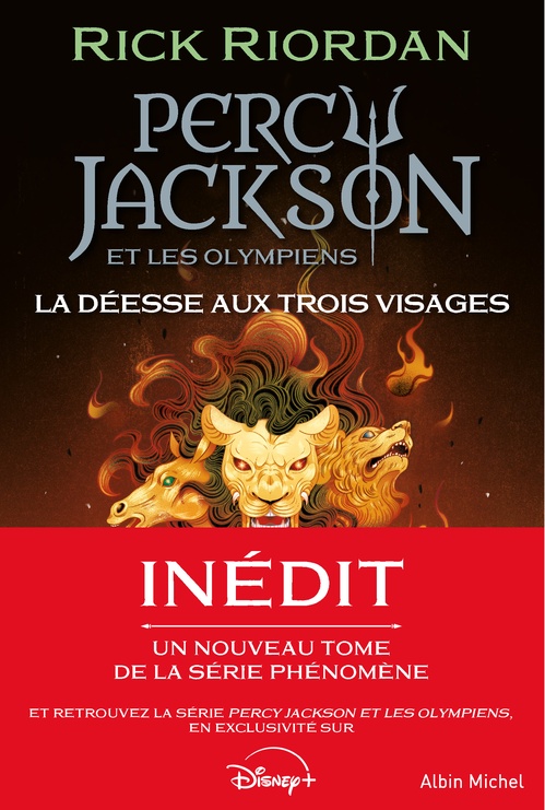 Couverture ebook de Percy Jackson et les Olympiens - La Déesse aux trois visages, de Rick Riordan
