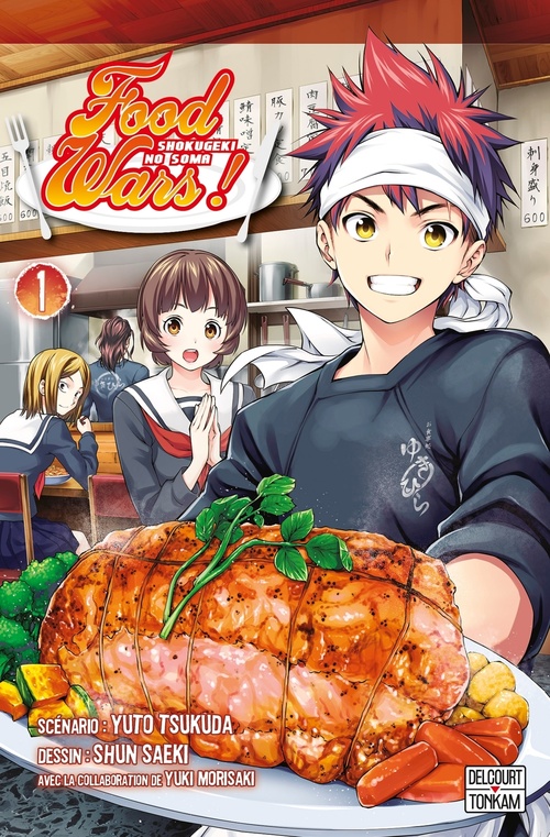 ebook cover of Food Wars ! T01, by Yuto Tsukuda
