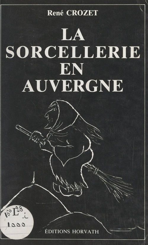 Couverture ebook de La sorcellerie en Auvergne, de Rene Crozet