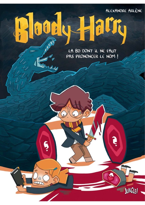 Couverture ebook de Bloody Harry - Tome 1 - La BD dont on ne doit pas prononcer le nom, de Alexandre Arlène