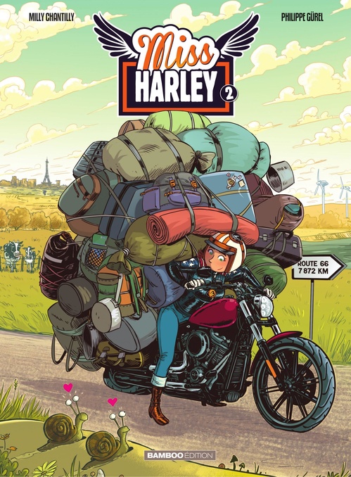 Couverture ebook de Miss Harley - Tome 2, de Mickaël Roux, Philippe Gürel, Arnaud Poitevin