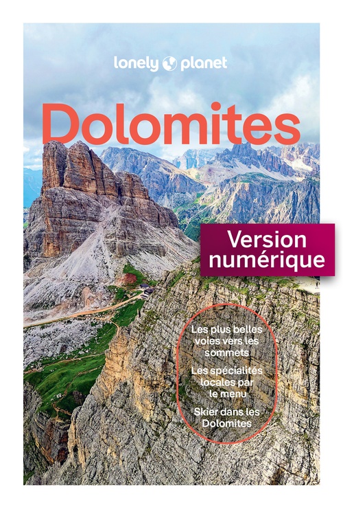 Couverture ebook de Dolomites 2ed, de Collectif Lonely Planet