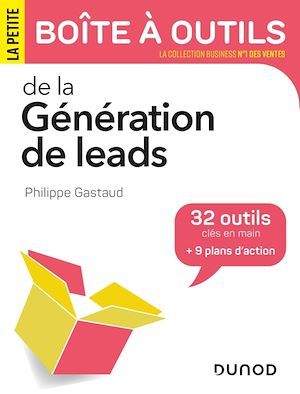 Couverture ebook de La petite boîte à outils de la Génération de leads, de Philippe Gastaud