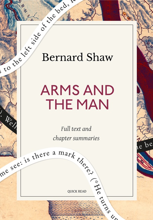 Couverture ebook de Arms and the Man: A Quick Read edition, de Bernard Shaw, Quick Read
