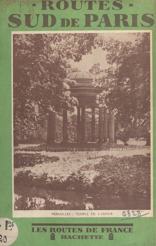 Couverture ebook de Routes Sud de Paris, de Leon Gosset